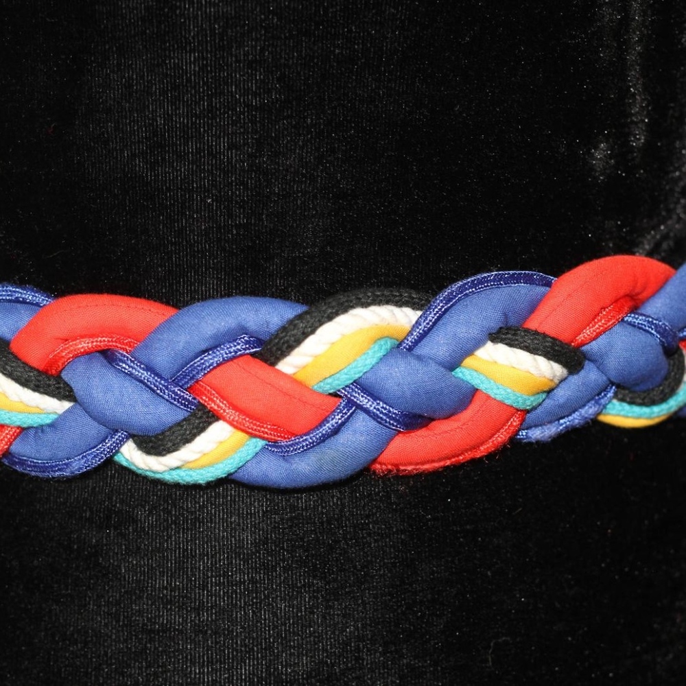 Multi Color Hand Woven Belt